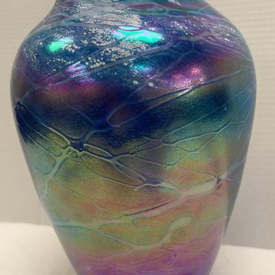 Tom Stoenner Art Glass Vase