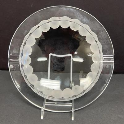 Nat Sherman Crystal Ashtray