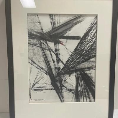 Geoff Desobry Charcoal & Pencil Drawing