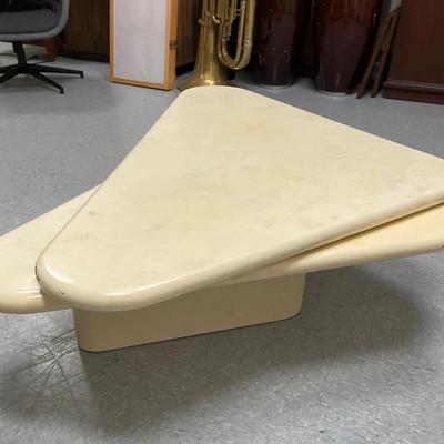 Lacquer Swivel Top Coffee Table Lane/Springer Style