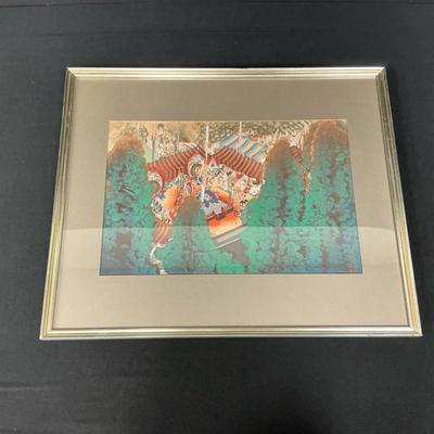 Original Illustrated Biography Of Dengyo Daishi- Forest Celebration