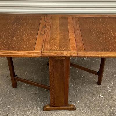 Solid Wood Drop Leaf Table