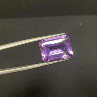 10 Carat Emerald Cut Amethyst 