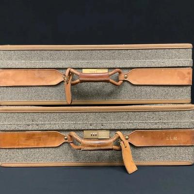 Vintage Hartmann Tweed Luggage