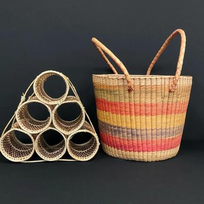 Vintage Woven Containers