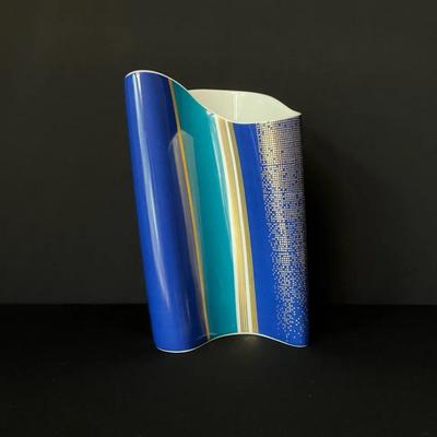 Blue Spirit Vase by Barbara Brenner for Rosenthal