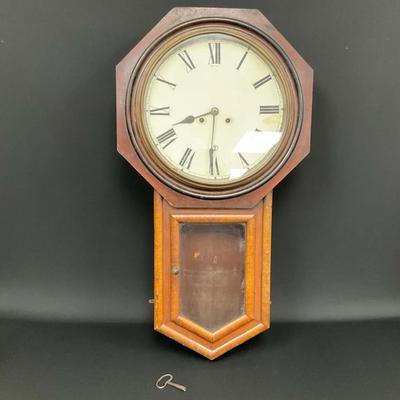 Schoolhouse Regulator Wall Clock