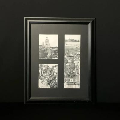 Signed Print by Iconic Bay Area Artist Martin Tang