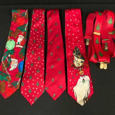 100% Silk Christmas Ties and More