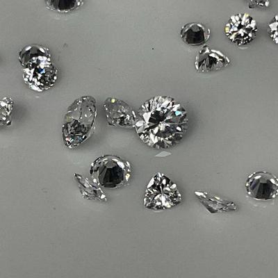 27 Cubic Zirconia Gemstones 