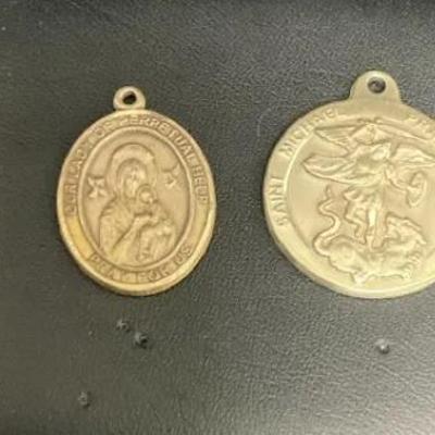 Sterling Silver Religious Pendants