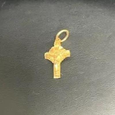 14 Karat Religious Cross Pendant