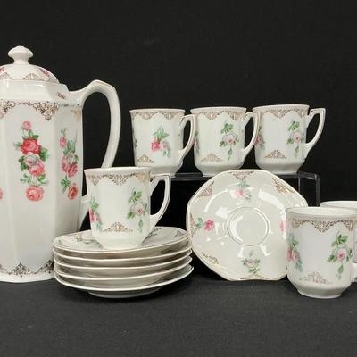 Fine Bavaria Demitasse Tea Set
