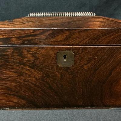 Rosewood Tea Caddy 