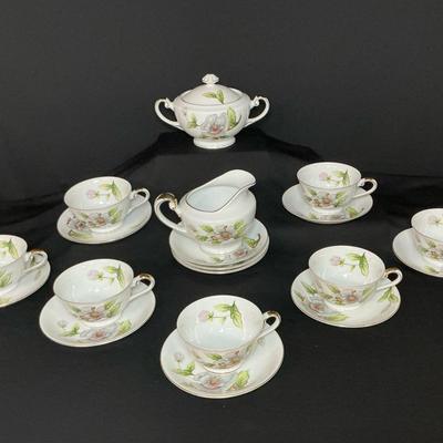 Vintage Roselyn Dogwood China Coffee Time 
