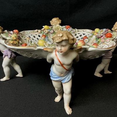 Schierholz Figural Porcelain Centerpiece 