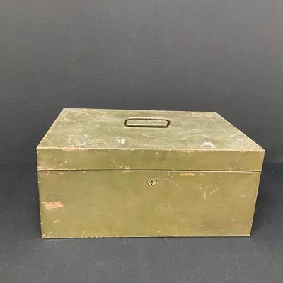 Vintage US Military Steel Chest