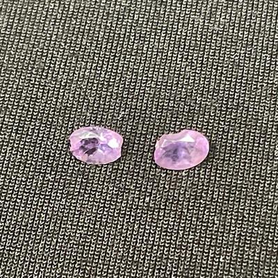 Oval Amethyst Stones