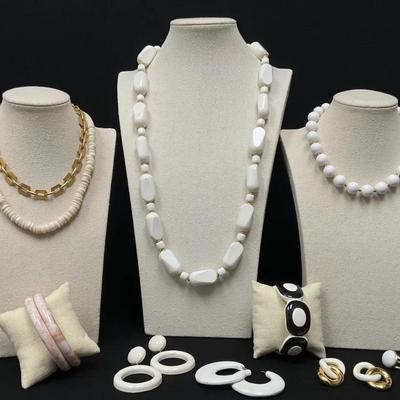 Fashion Jewelry In White