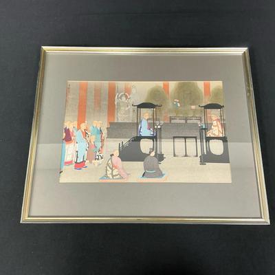 Original Illustrated Biography Of Dengyo Daishi- Enryaku-ji Temple