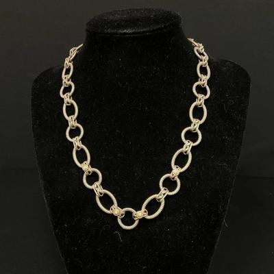 Sterling Silver With 18K And Diamond Accents-Judith Ripka 