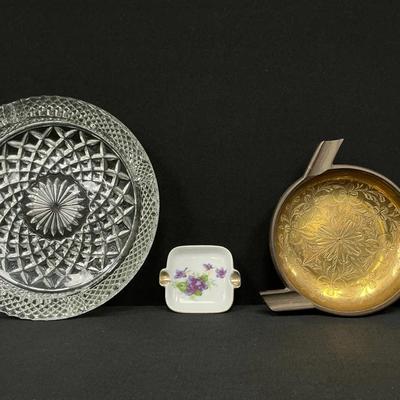 Ashtrays Times Three