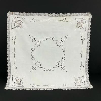 Antique Lace Table Cloth