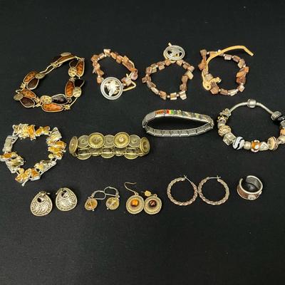 Earth Tone Costume Jewelry 