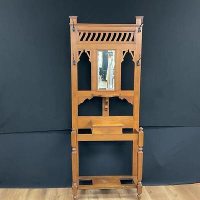 Antique Hall Tree