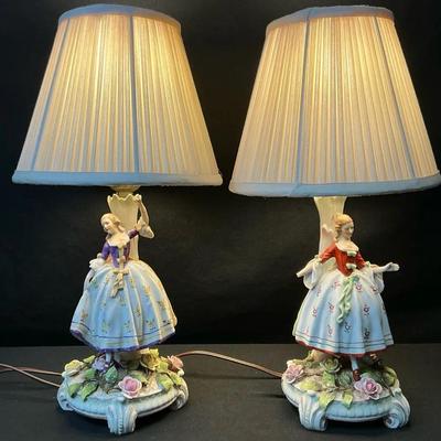 Pair Of Schierholz Lamps 
