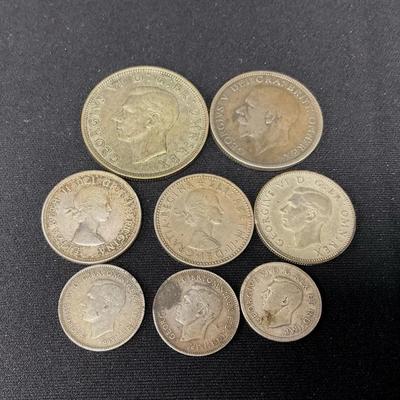Silver Great Britain Coins