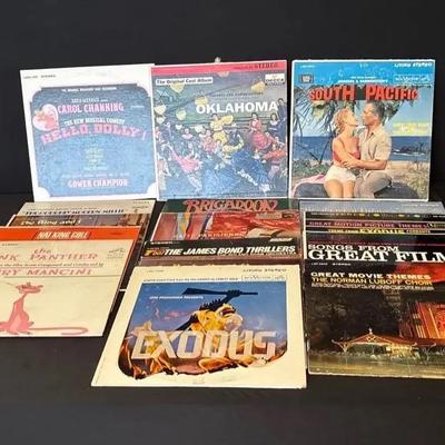 Vintage Vinyl Records From  Broadway Musicals & Other Music Albums