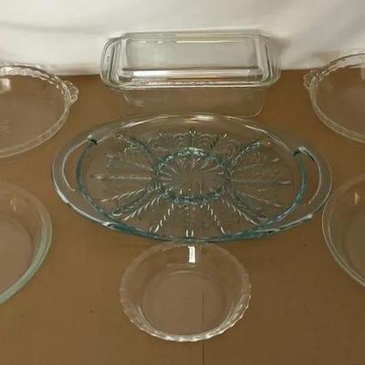 Vintage Pyrex and Other Serving Pieces