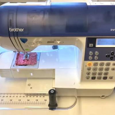 Brother Computerized Sewing Machine with Table Extensions