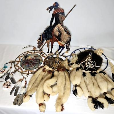 Mandalas, Dreamcatchers, Metal Native American Art