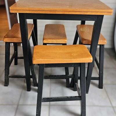 5-Piece Table & Stools