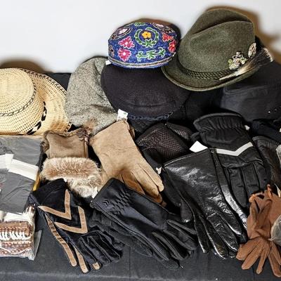 Gloves, Hats, Belts