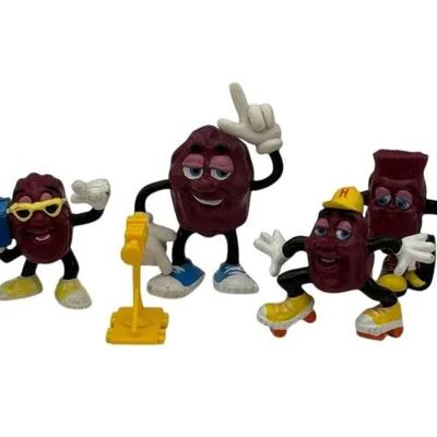 California Raisins 1980's PVC Collectibles