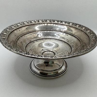 Tarlton Silver Corporation Weighted Sterling Pedestal Bowl