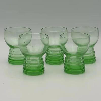 Uranium Glass Cordials