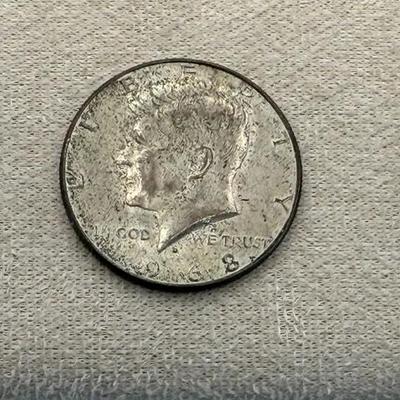 1964, 1967 And 1968 Kennedy Half Dollars