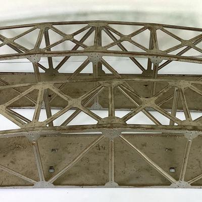 Pair Of Vintage Marx Wabash Truss Bridge For O Gauge Train Sets.