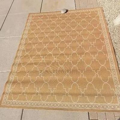 Indoor/Outdoor Rug (Approx 126 X 96")