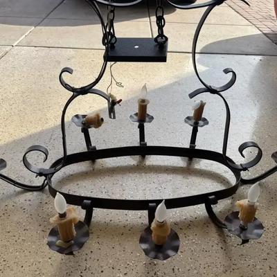 Electric Candle Stick Chandelier 