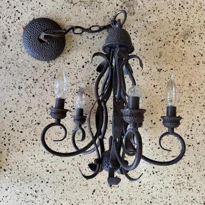 Wrought Iron Chandelier