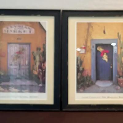 Framed Louis Castillo Prints (Lot 2)