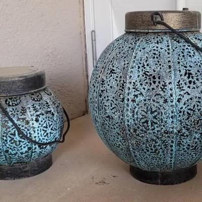 (2) Decorative Lanterns