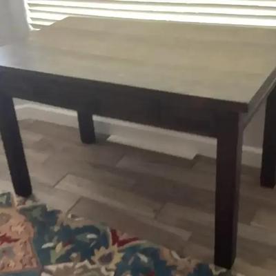 Wooden Desk With Drawer