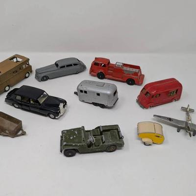 Vintage Metal Cars + Plastic Campers 