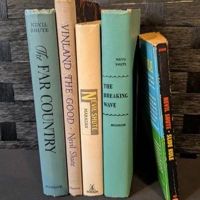 Nevil Shute Novels: The Far Country, The Breaking Wave, Side Rule, Marazan, Pied Piper, Pastoral